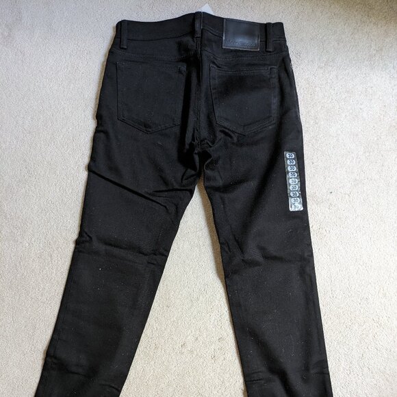 Acne Men's North Stay Black Jeans, 30x32 - Picture 8 of 10